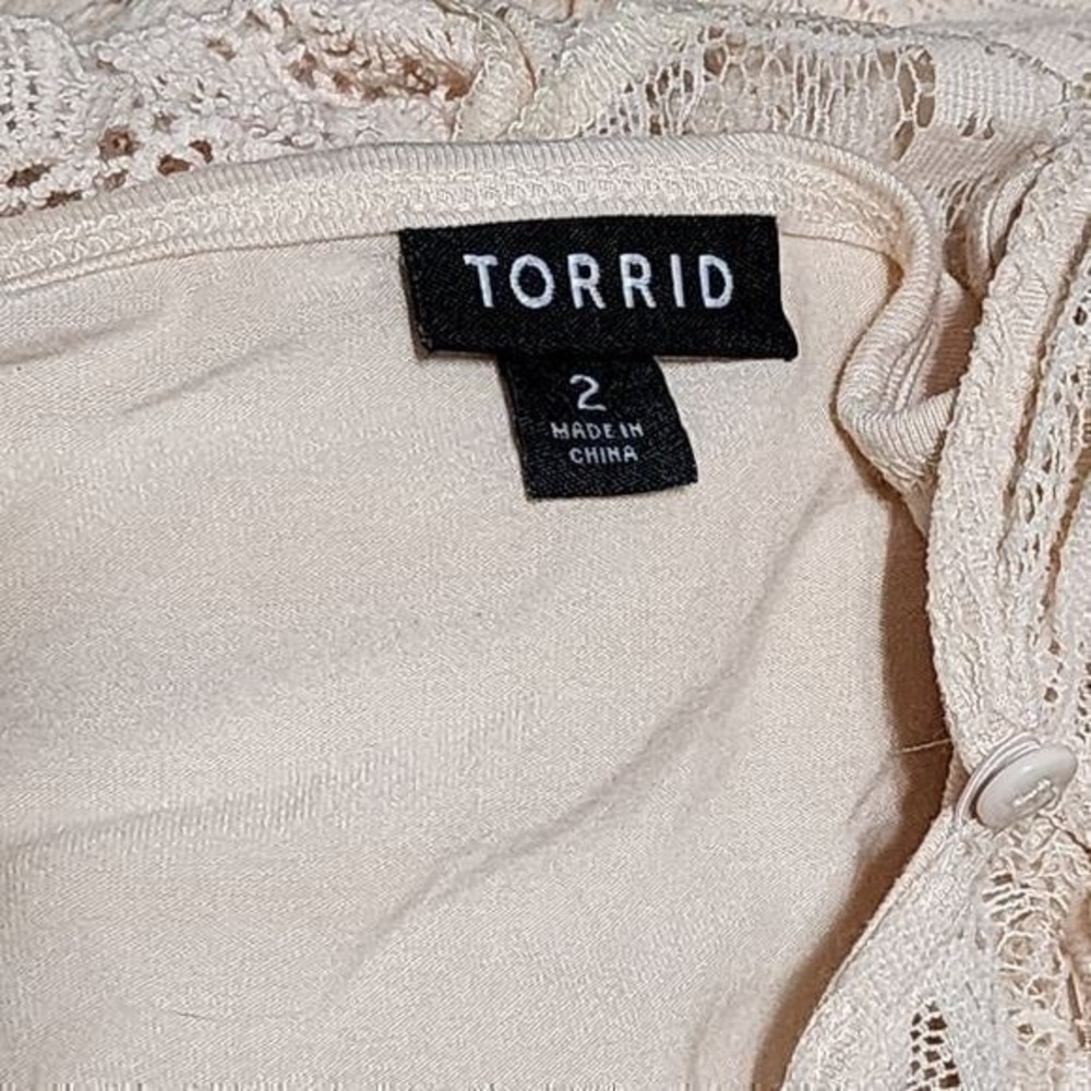 torrid Blush Pink Lace Maxi Dress - Picture 6 of 12